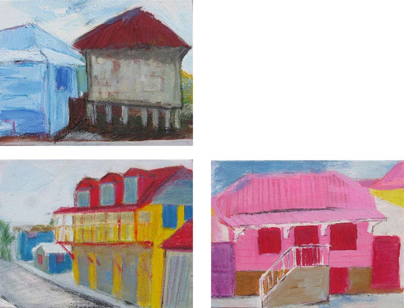 2008 Antilles (toiles 24x18cm)